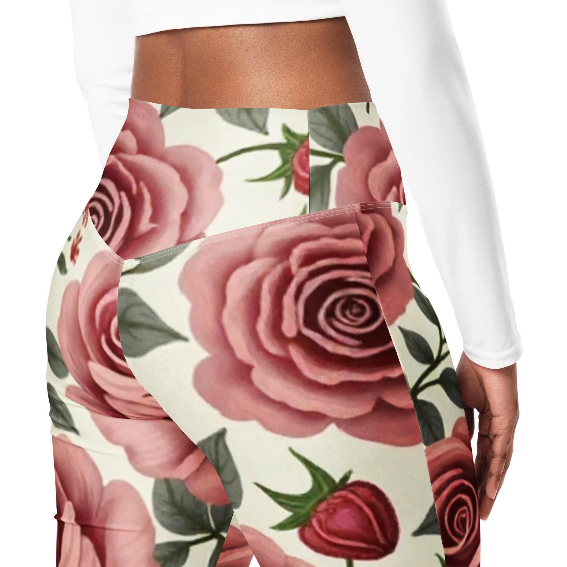 Barry Grady Red Roses All-Over Leggings product image (5)