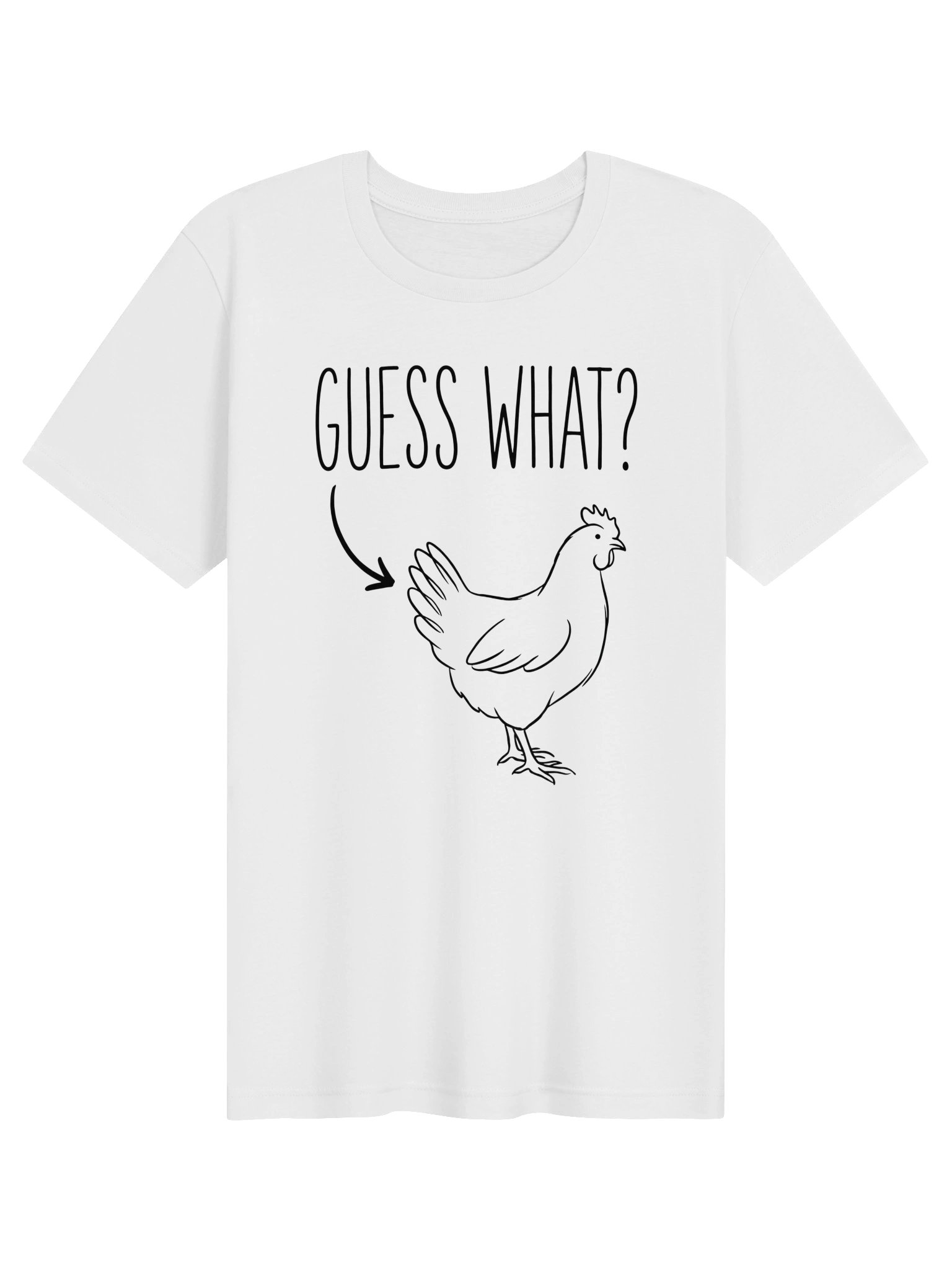 Guess What? Chicken Butt tshirt product image (31)