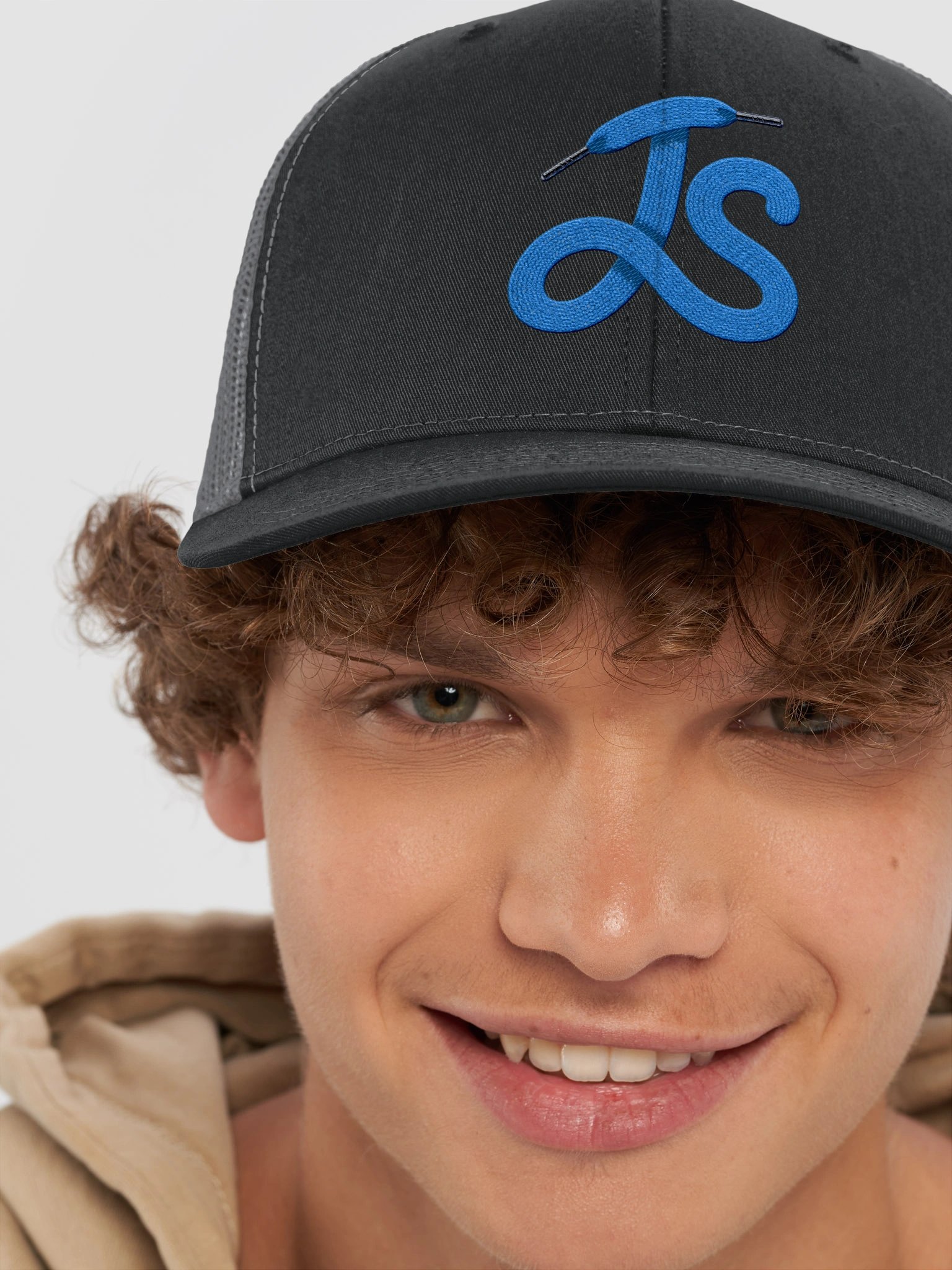 Blue Rope Loop Richardson Trucker Hat product image (54)