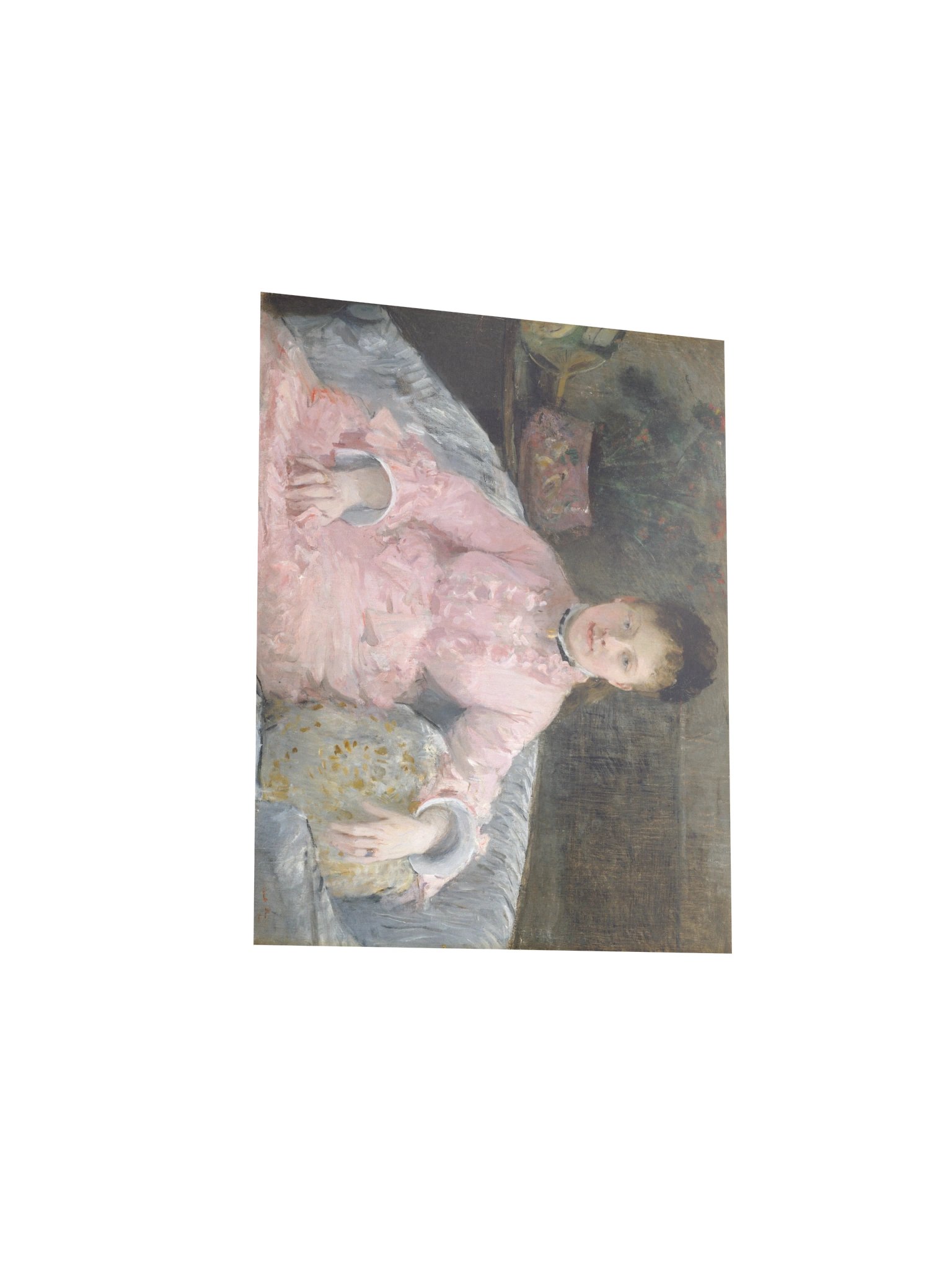 Morisot, The Pink Dress — Fine-Art Poster product image (4)