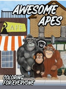 Awesome Apes Coloring for Everyone product image (1)