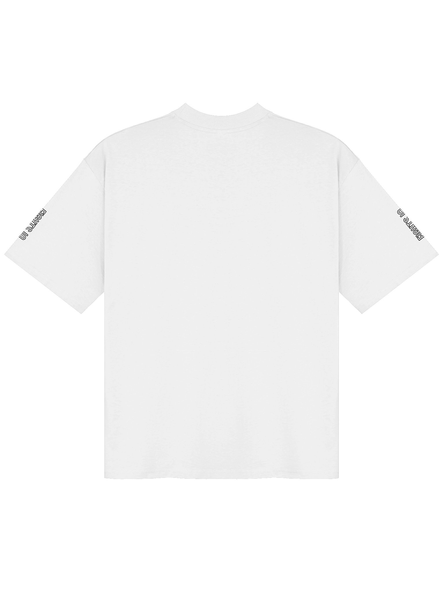 HALOGEN White/Black Oversize Tee product image (2)