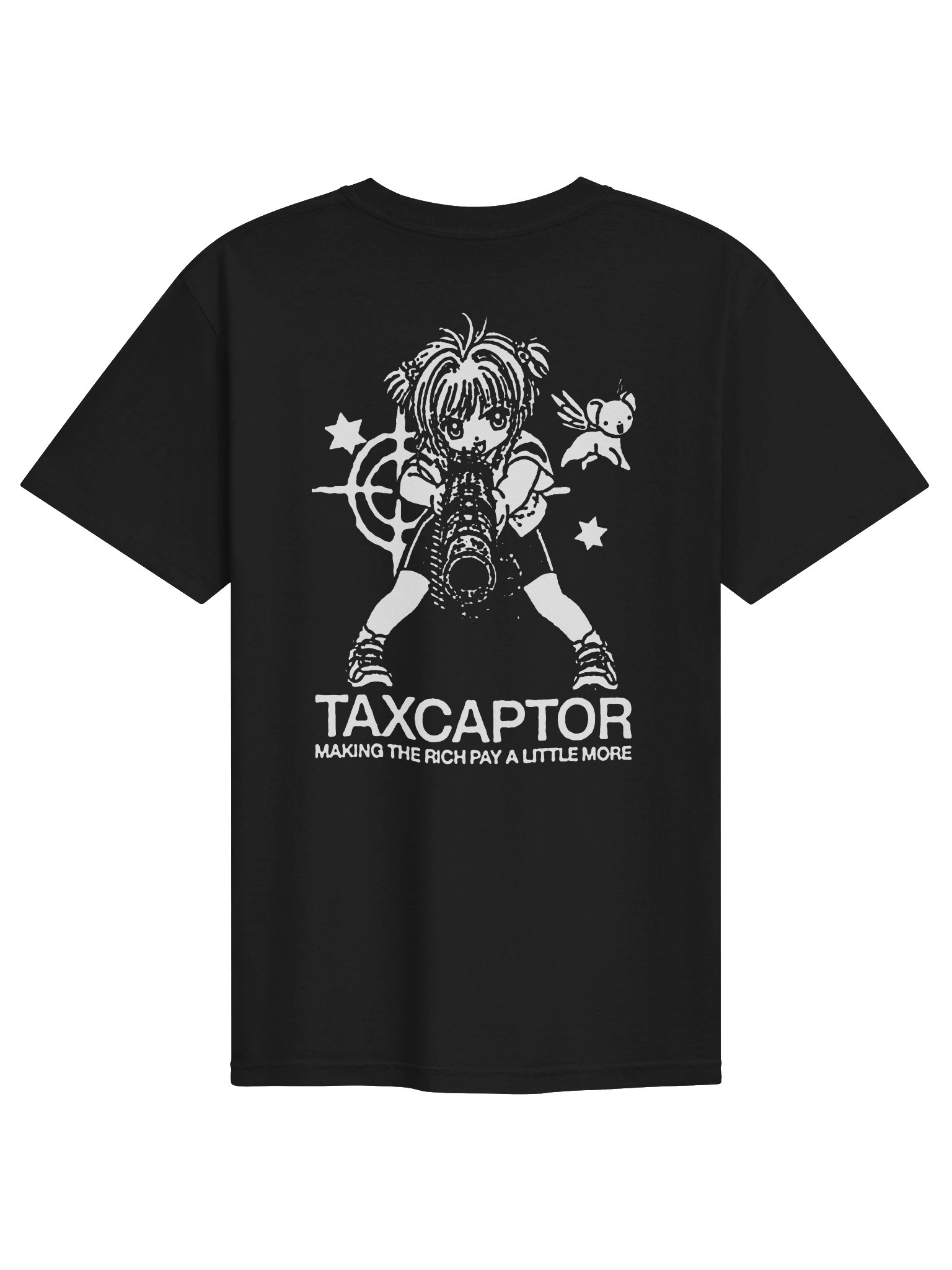 TAXCAPTOR! T-shirt. black vers. product image (2)