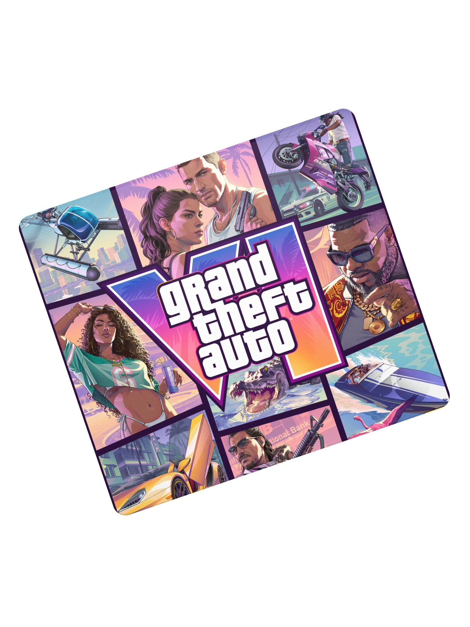 GTA VI Official Artwork - Gaming Mouse pad product image (5)