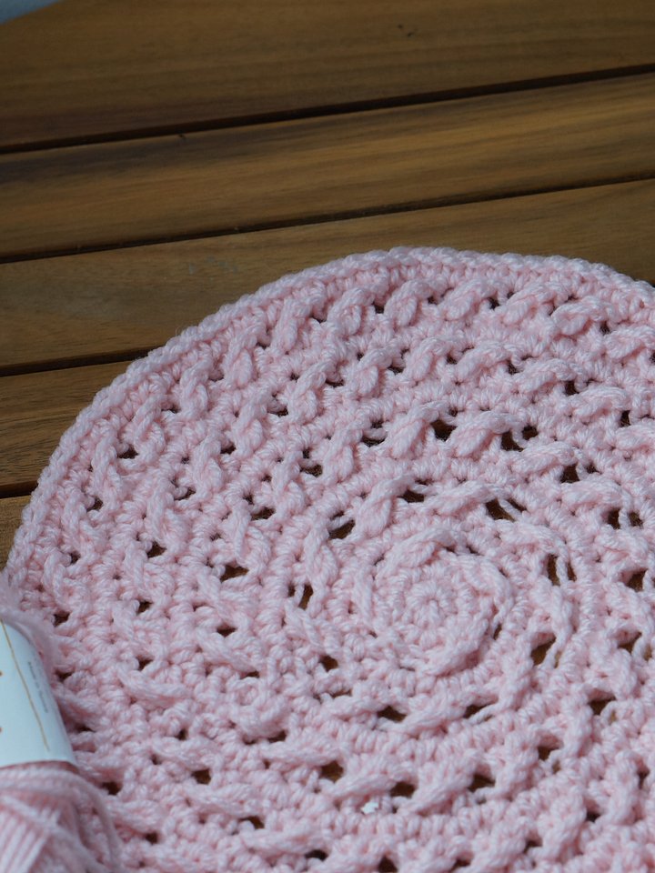 Cross stitch circle crochet pattern product image (2)