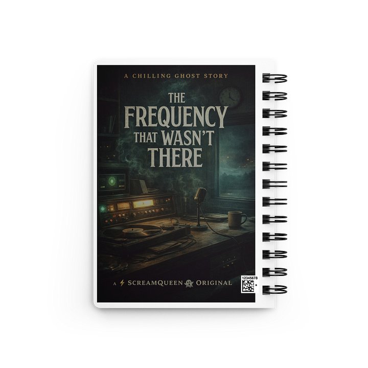 The Frequency that Wasn't there spiral notebook product image (2)