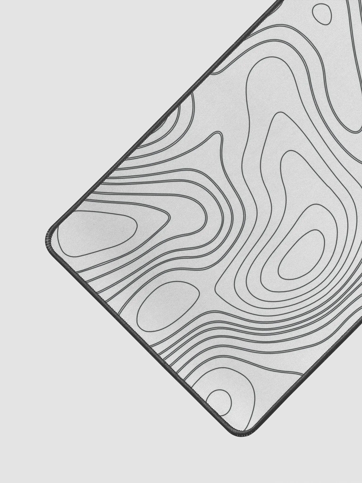 White Topo Mouse Mat product image (1)