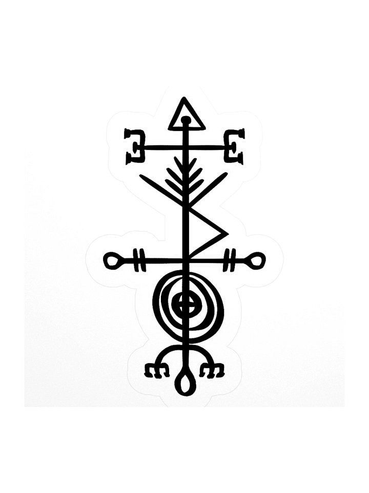 Icelandic Beauty Stave Sticker product image (1)