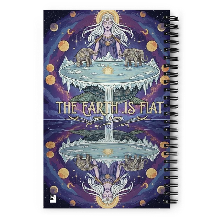 Celestial Flat Earth Notebook product image (2)
