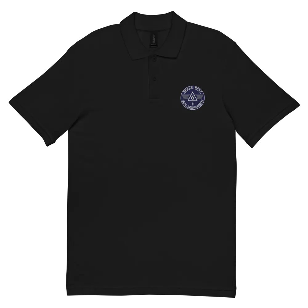 Space Navy Polo Shirt product image (3)