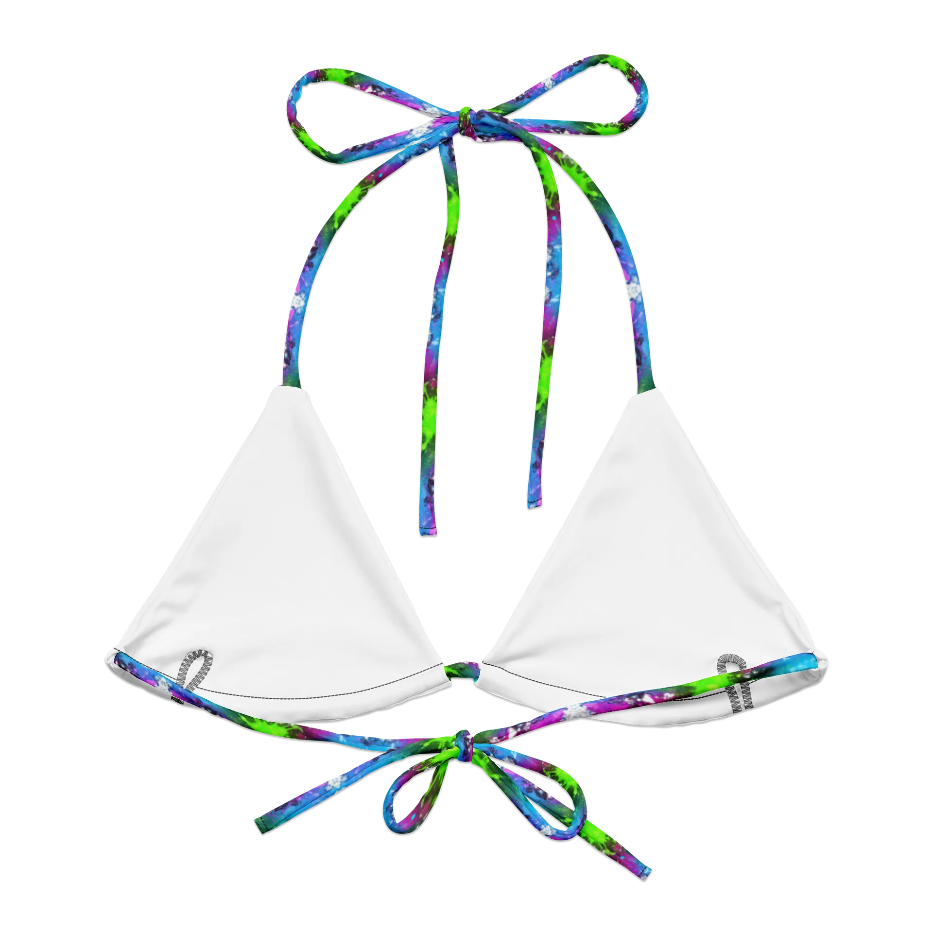 Neon Chaos Bikini Top product image (2)