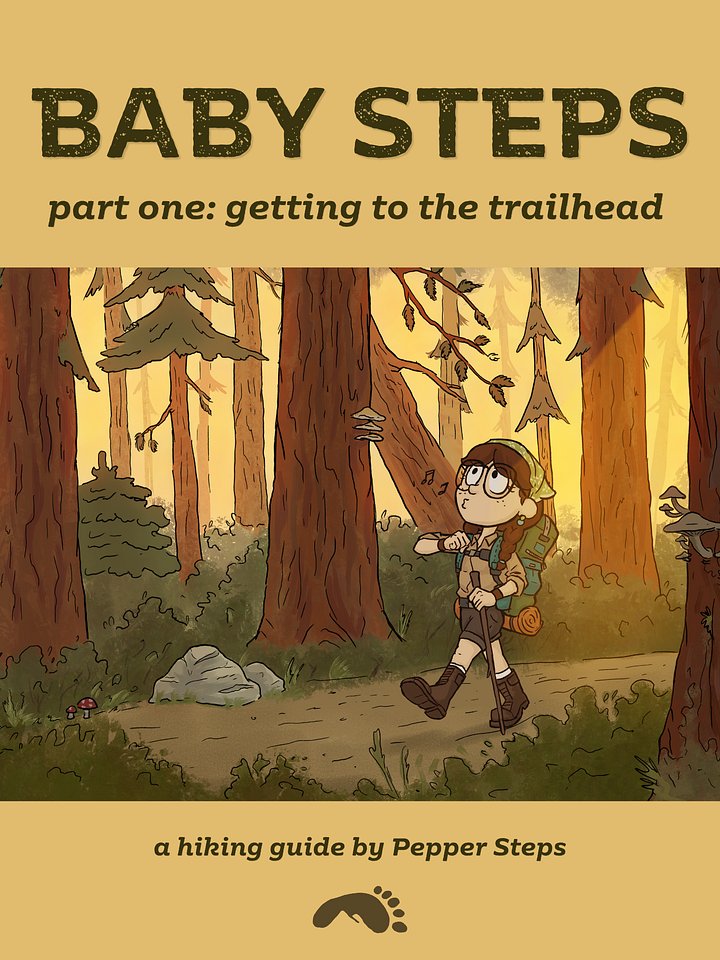 BABY STEPS: a Hiking Guide by Pepper Steps product image (1)
