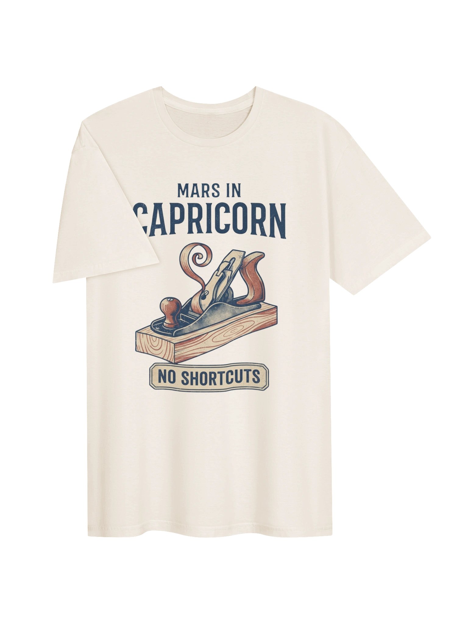 Mars in Capricorn No Shortcuts Tee product image (3)