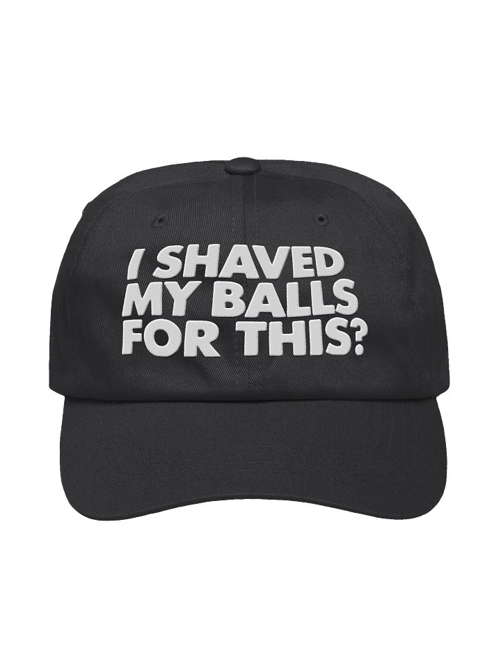 I Shaved My Balls For This? Embroidered Dad Hat product image (3)