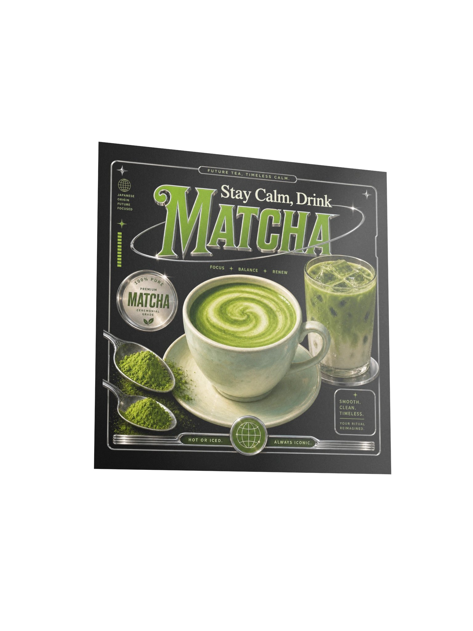 Stay Calm Drink Matcha Poster product image (11)
