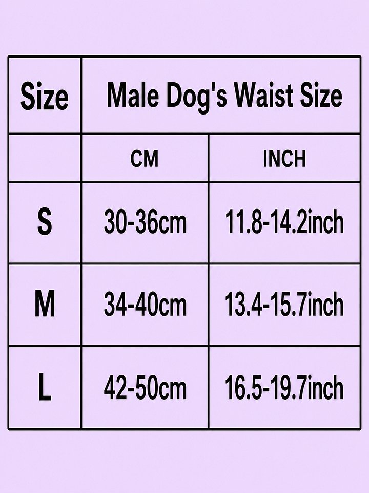 Reusable Male Doggy Diapers (Belly Bands) product image (2)