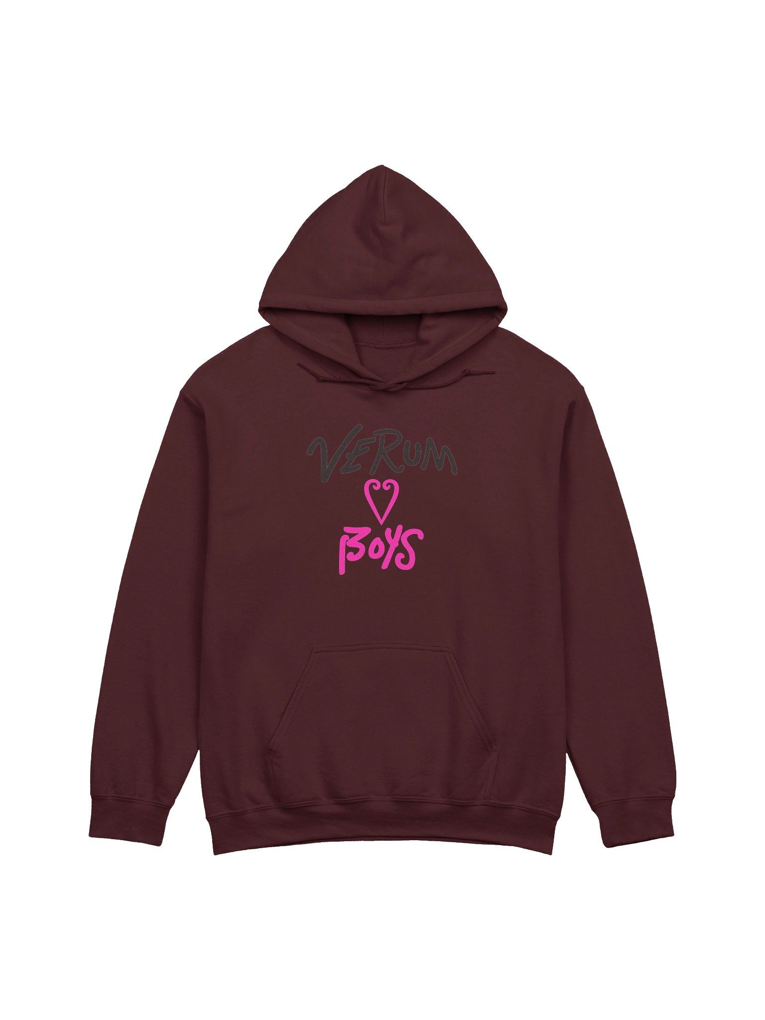 Verum Boys Hoodie - Black/Pink product image (1)