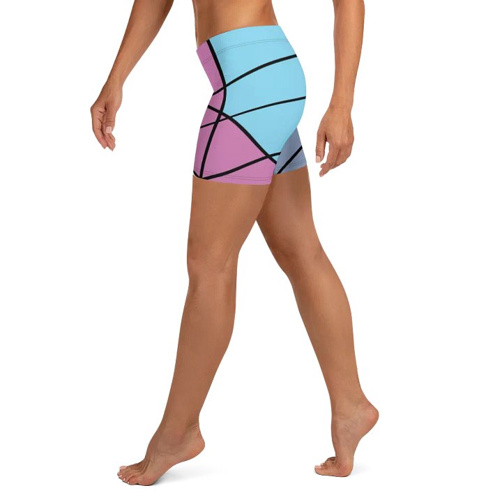 Modern Cool Multi-Colored Geometric Pattern Shorts product image (1)