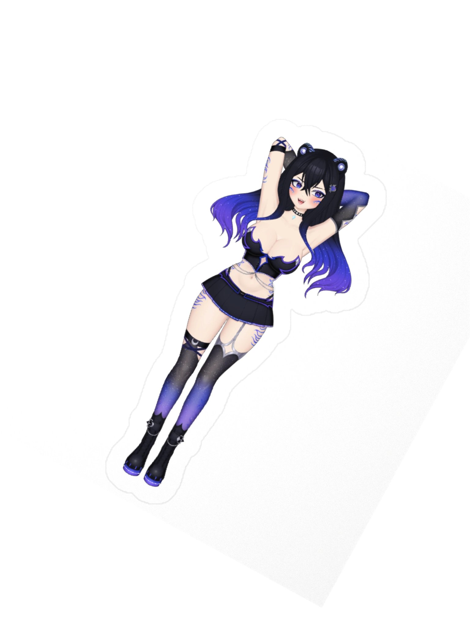 Arms Up - Cold | Kiss Cut Stickers product image (2)