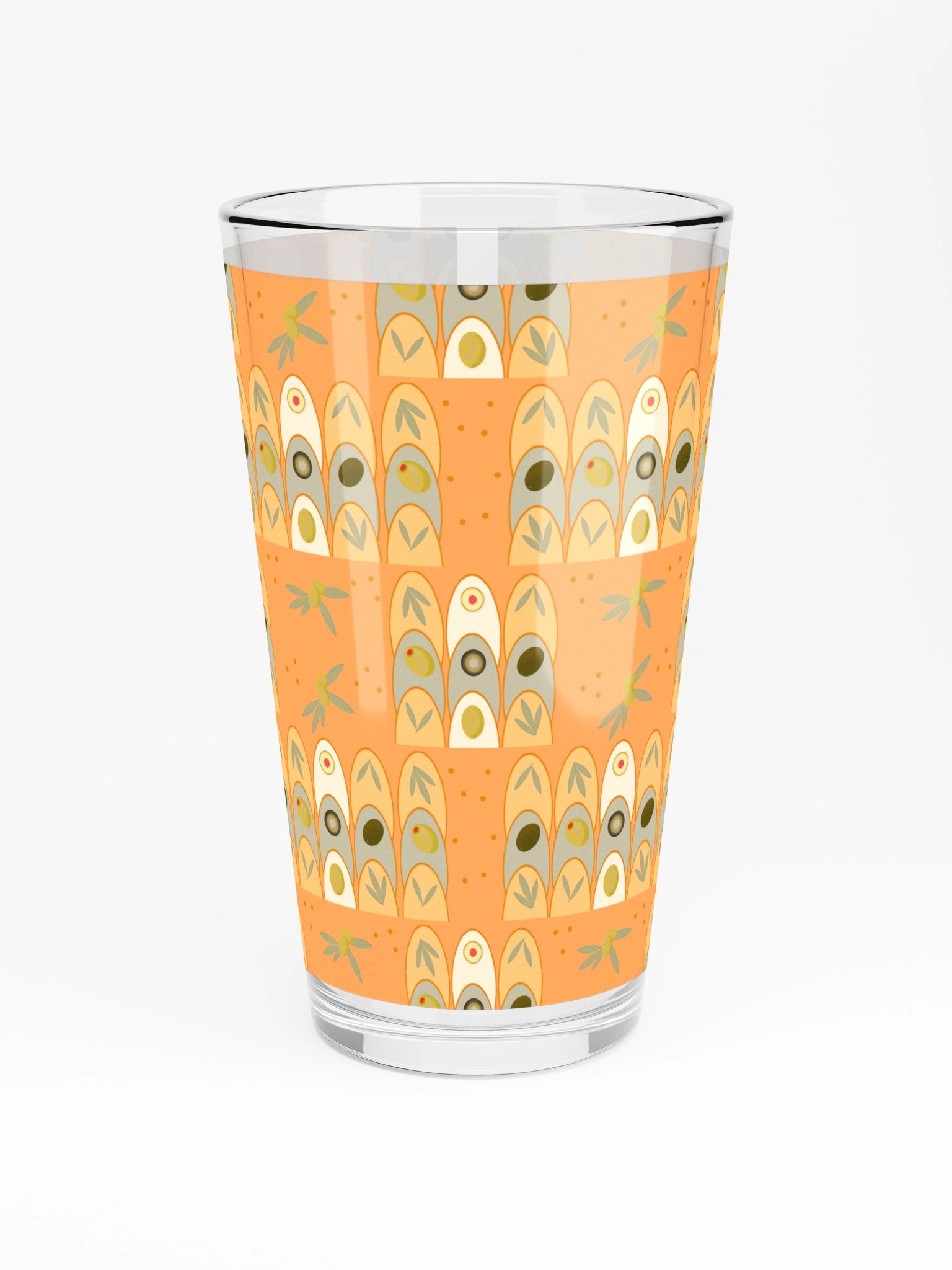 Olive Arcade Shaker Pint Glass product image (5)