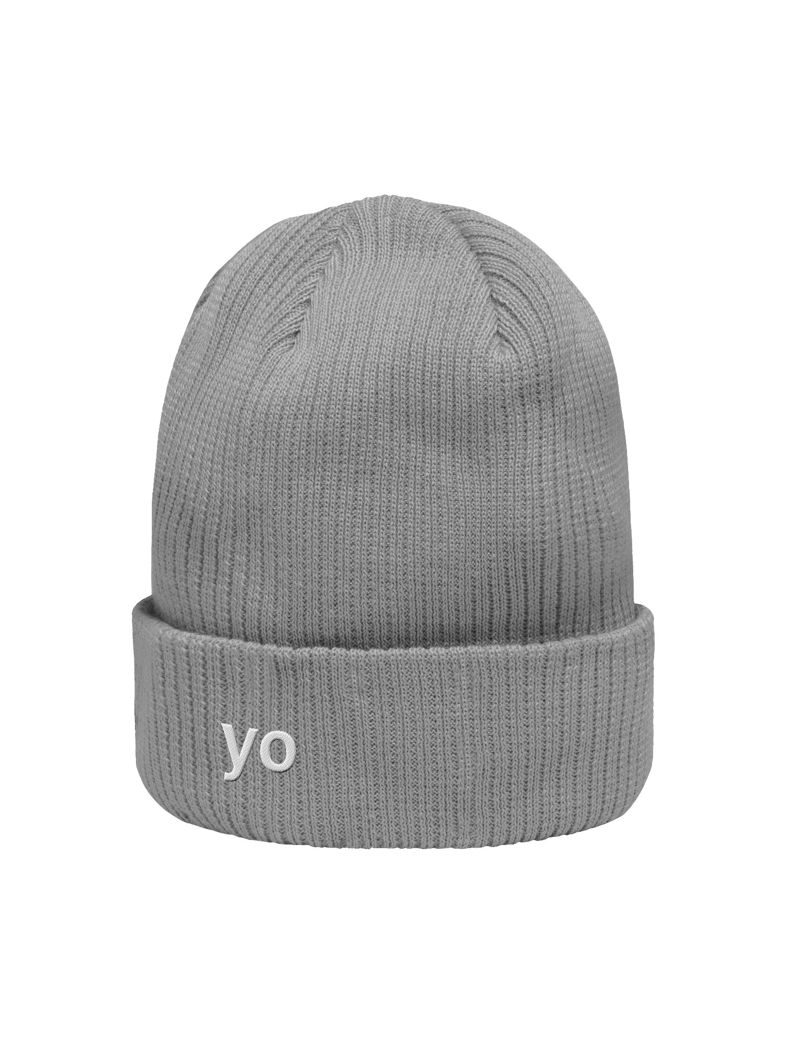 Yo Beanie (Grey) product image (3)