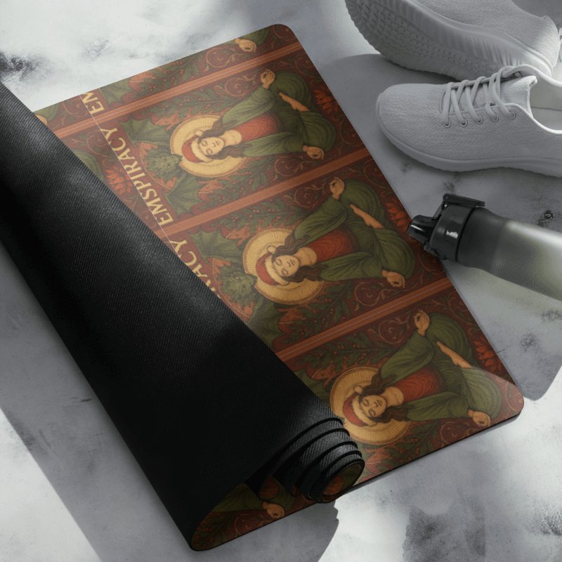 🌑🐉 THE EMSPIRACY MEDITATION MAT, ALIGN, ASCEND, AWAKEN 🐉🌑 product image (3)