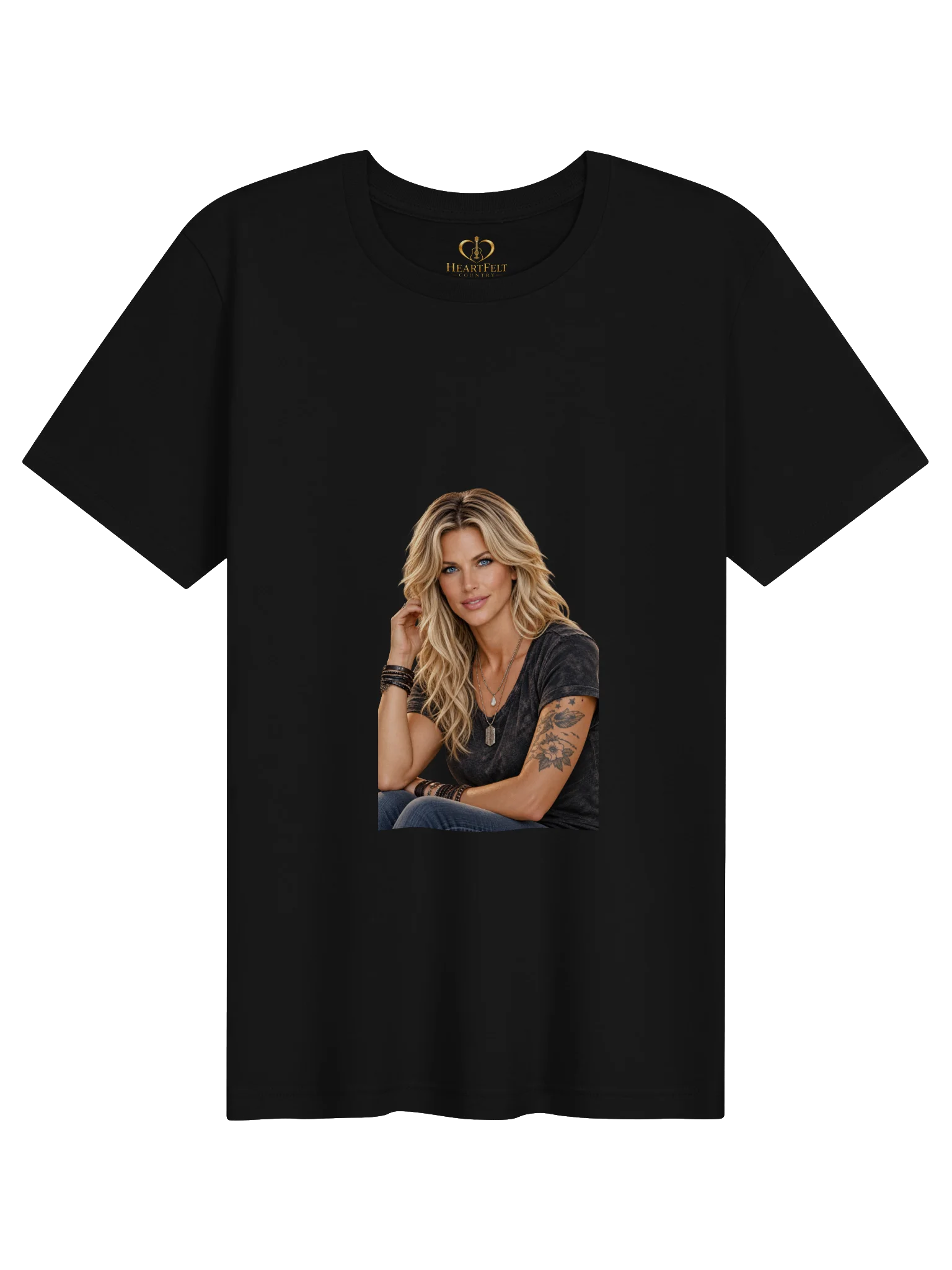 Heartfelt Country – Wear the Music Artist Tee
