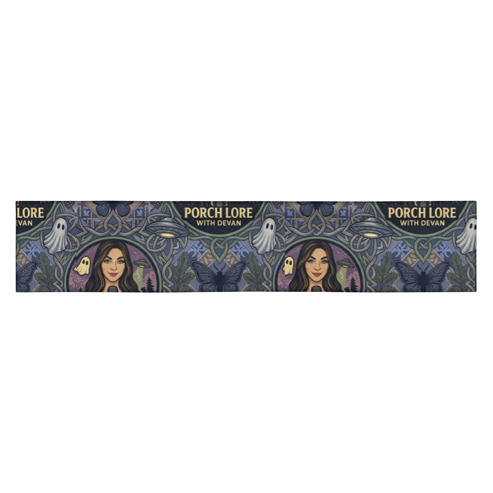 PORCH LORE DEVAN PERIWINKLE MOTH HEADBAND product image (2)