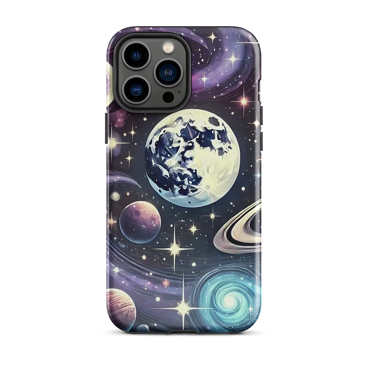 Cosmic Galaxy iPhone Tough Case - Outer Space Planetary Design product image (2)