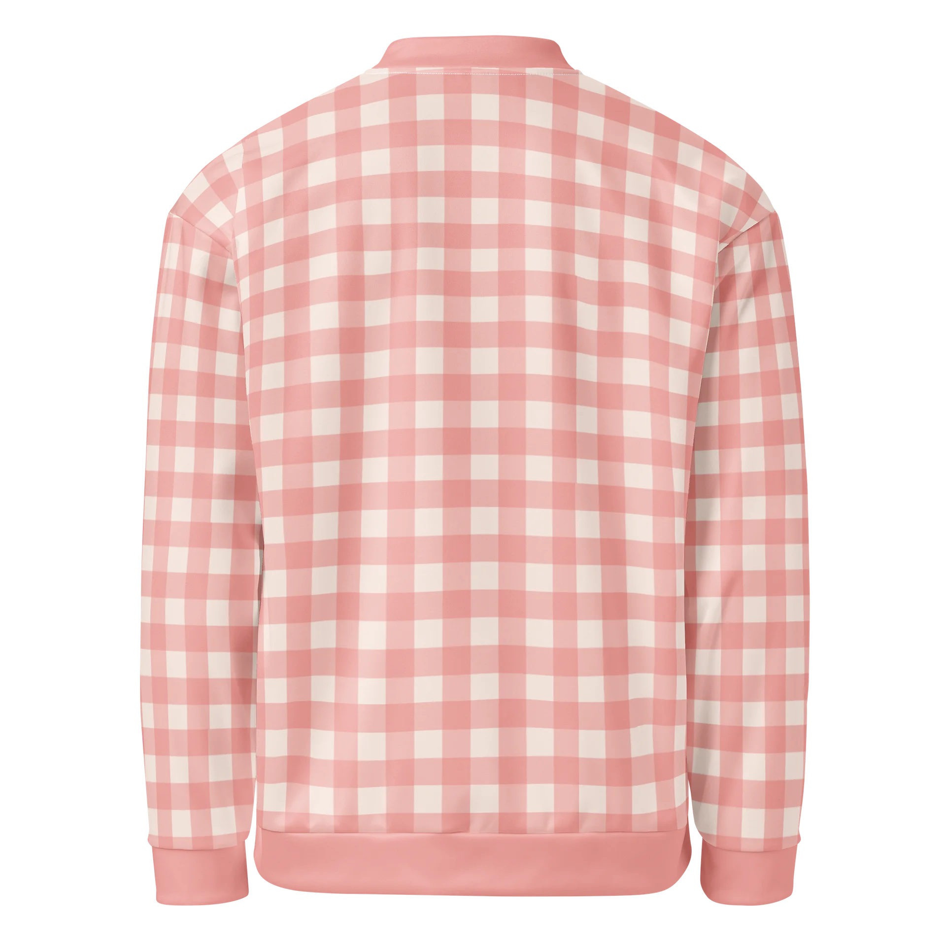 Lassie Memo Gingham Bomber Jacket Pink product image (2)