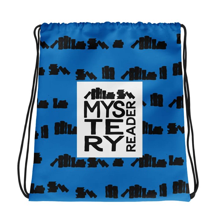 Mystery Reader Drawstring Bag product image (1)