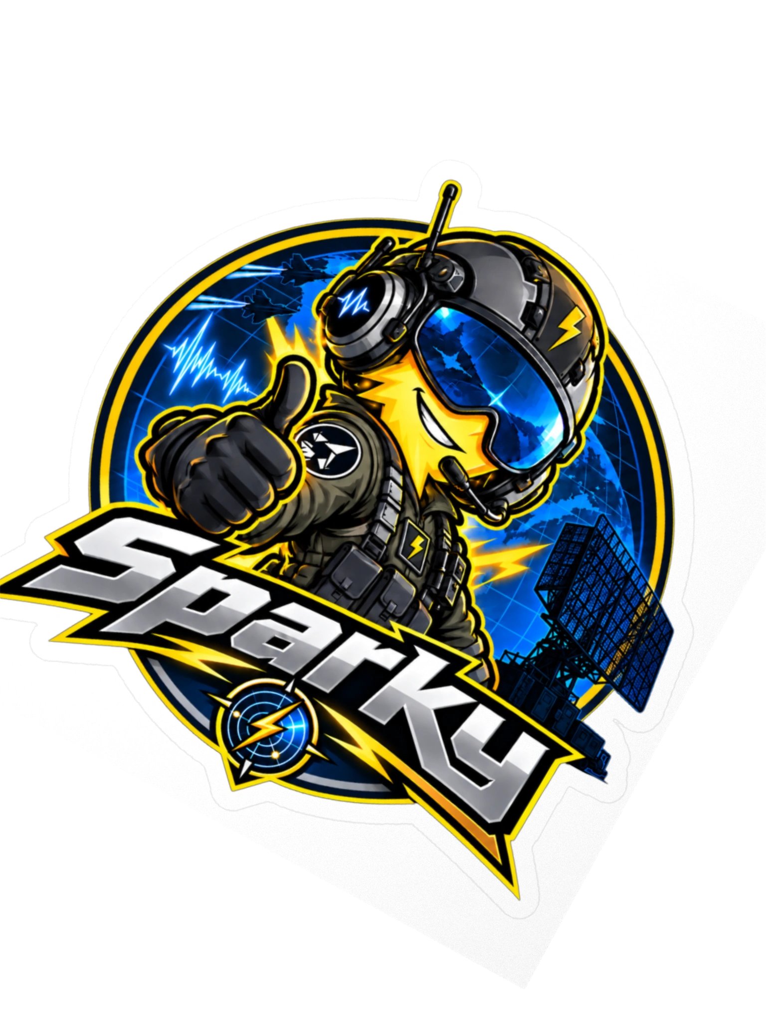 Sparky Tog Sticker product image (3)