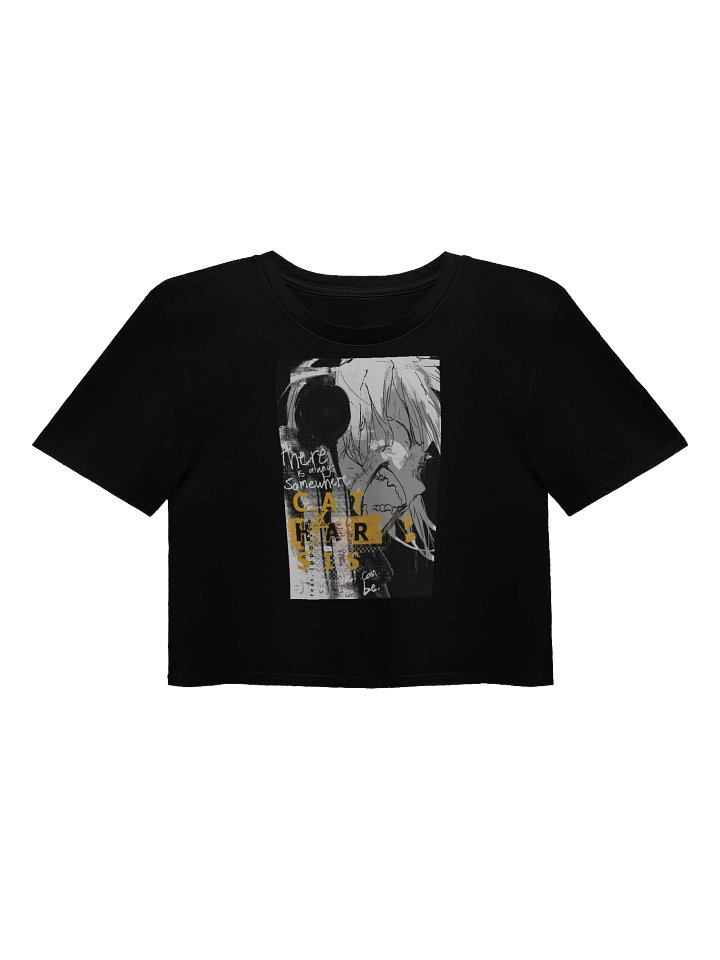 "Scream with me." Crop Top product image (1)