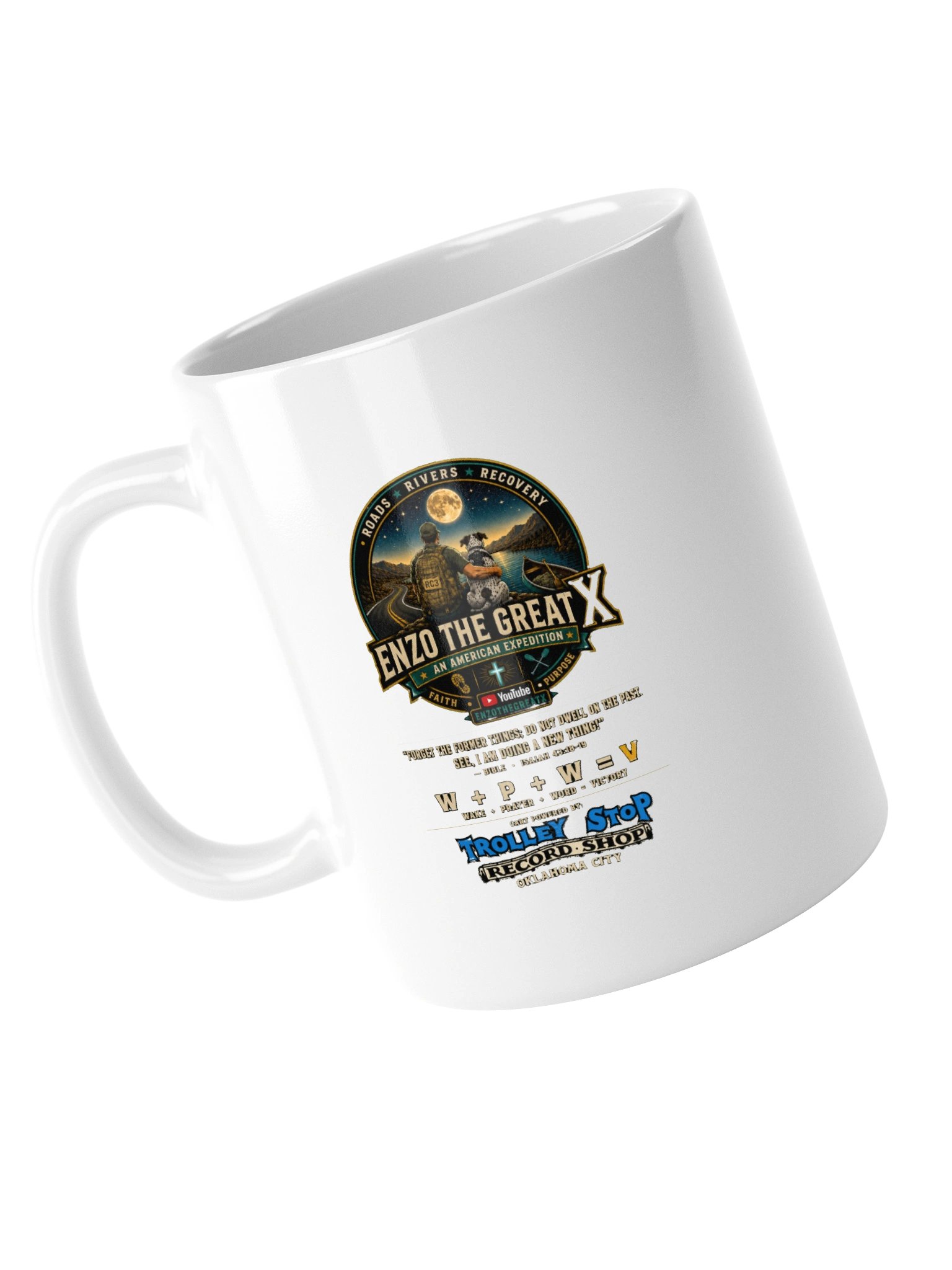 Enzo The Great X — Roads • Rivers • Recovery Coffee Mug product image (13)