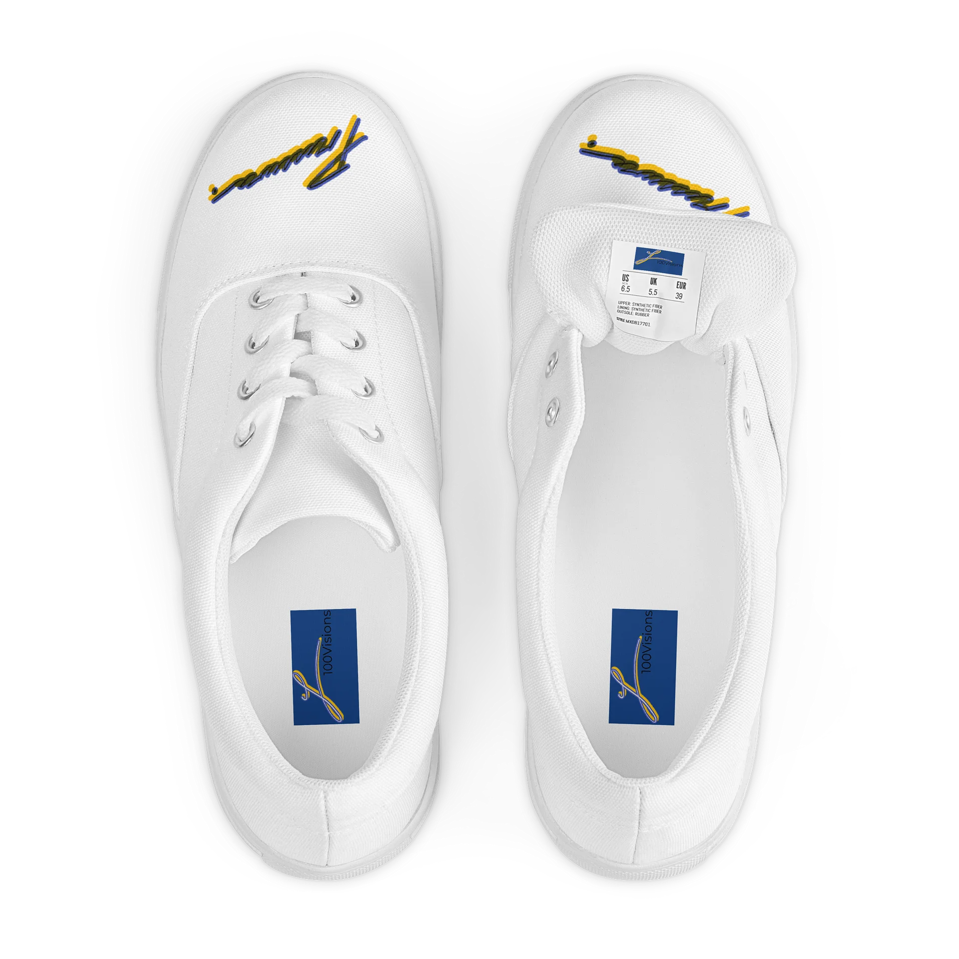 White-Gold Straight Pressure Shoes product image (6)