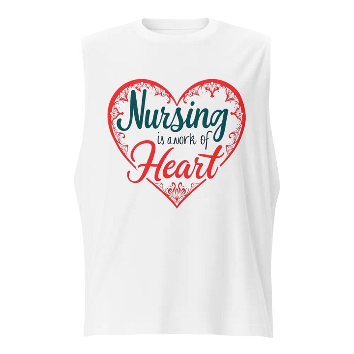 Heartfelt Nursing Muscle Tank product image (1)
