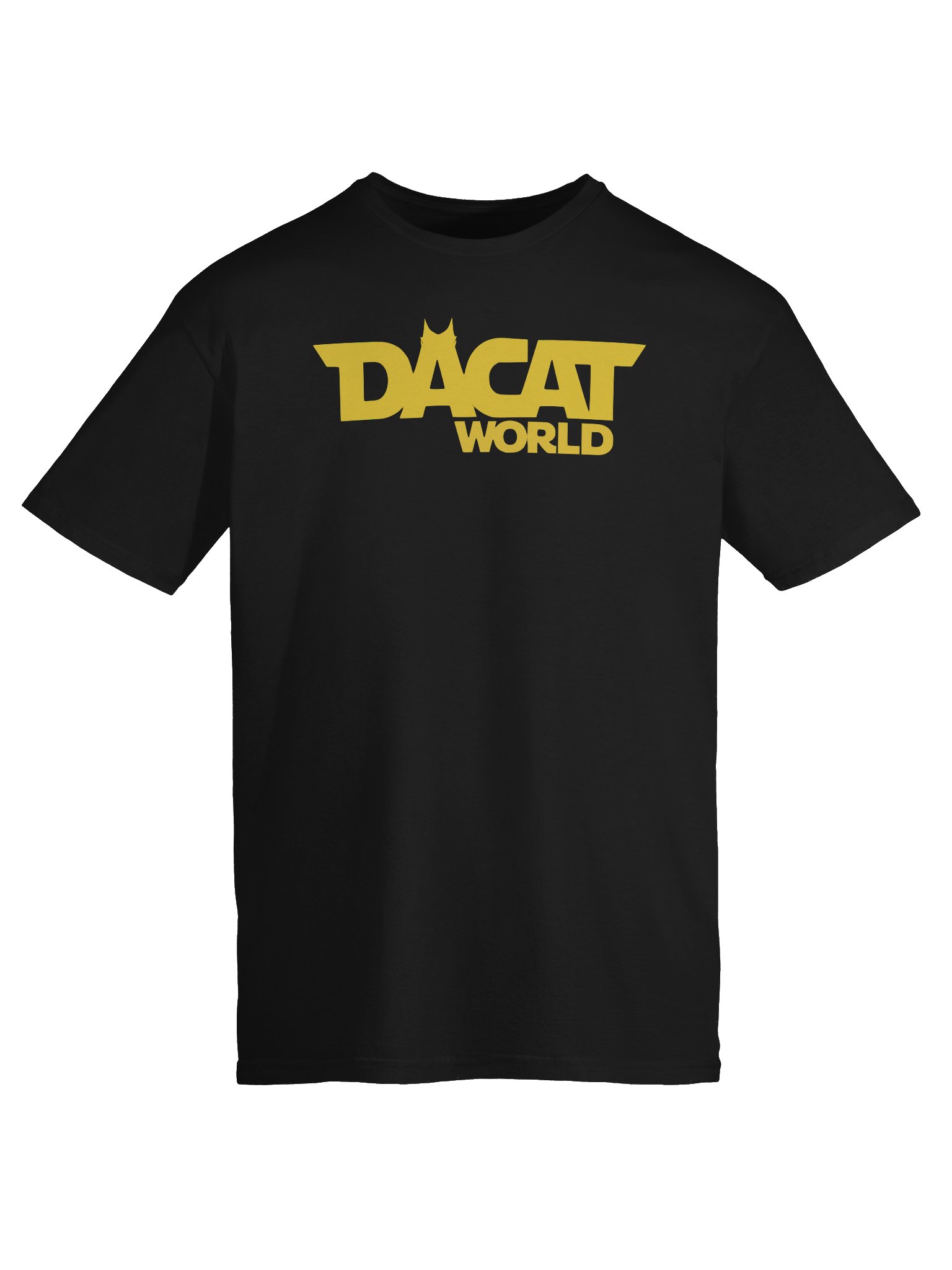 DACAT WORLD yellow logo t-shirt product image (9)