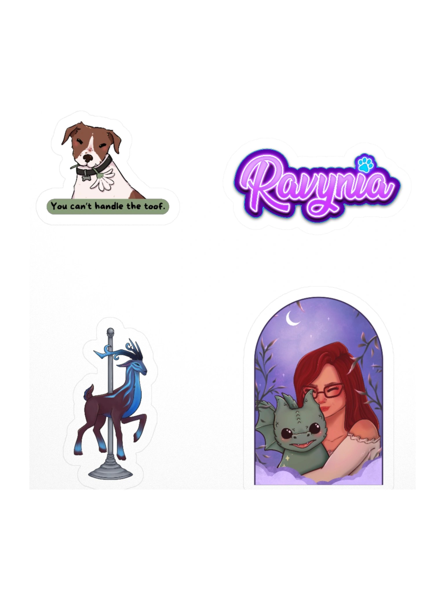 Ravynia Sticker Set product image (1)