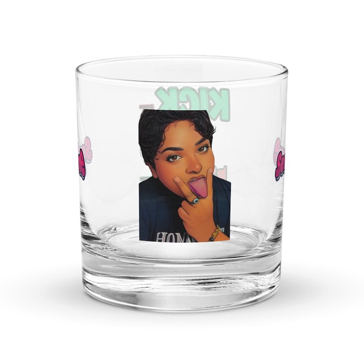 SeaDame - Self-Portrait Logo Rocks Glass product image (2)
