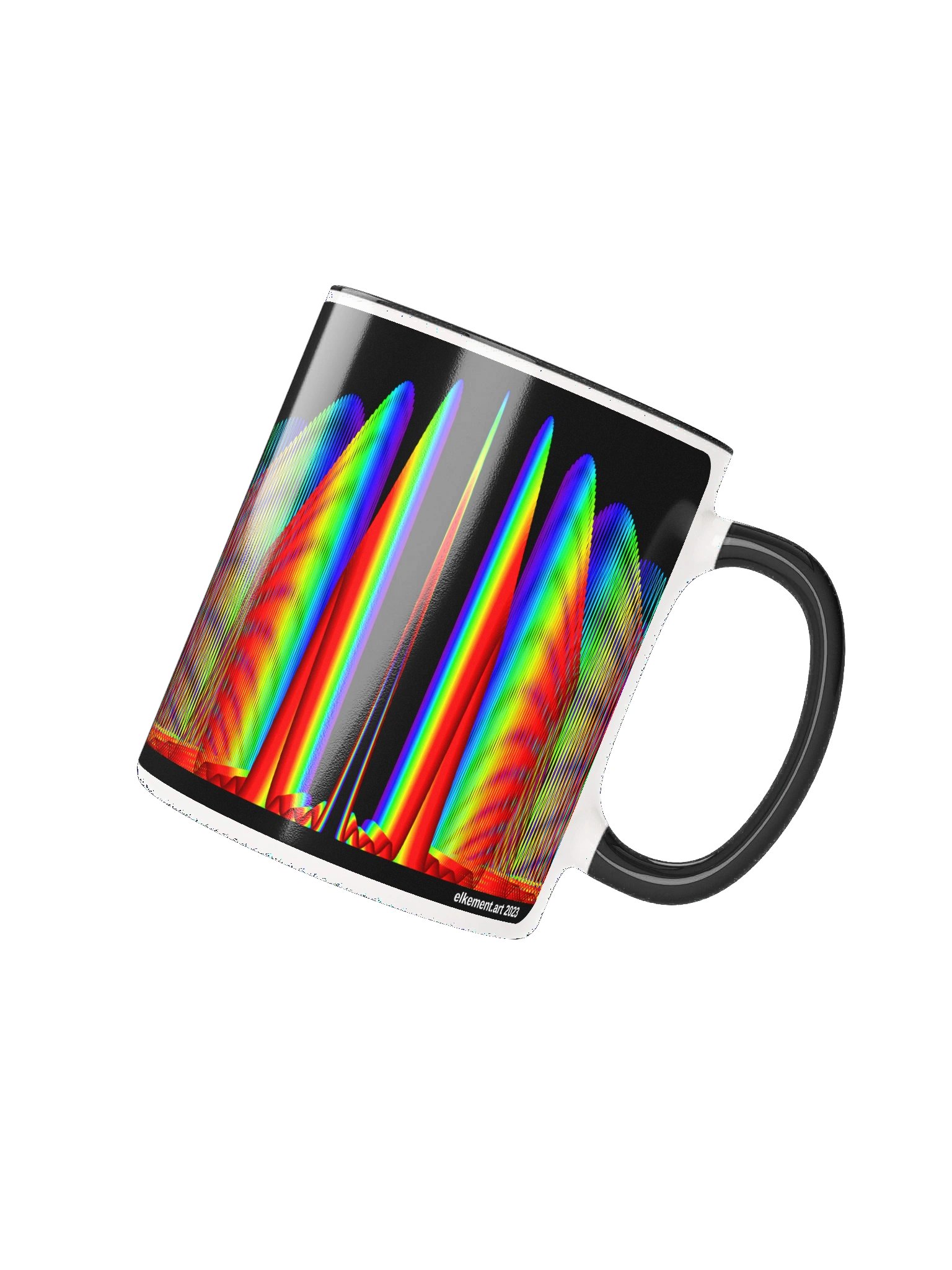 Stargate of Diffraction n=5 - Physics Art Mug product image (2)