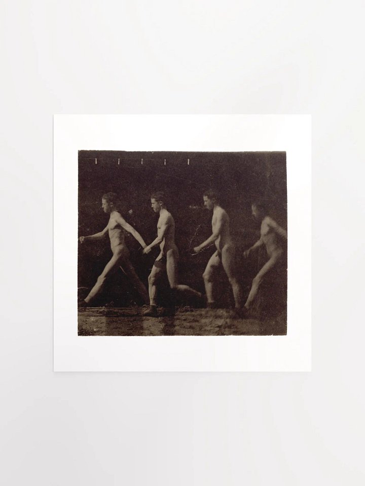 Marey Wheel Photograph Of Unknown #1 by Thomas Eakins - Print product image (2)