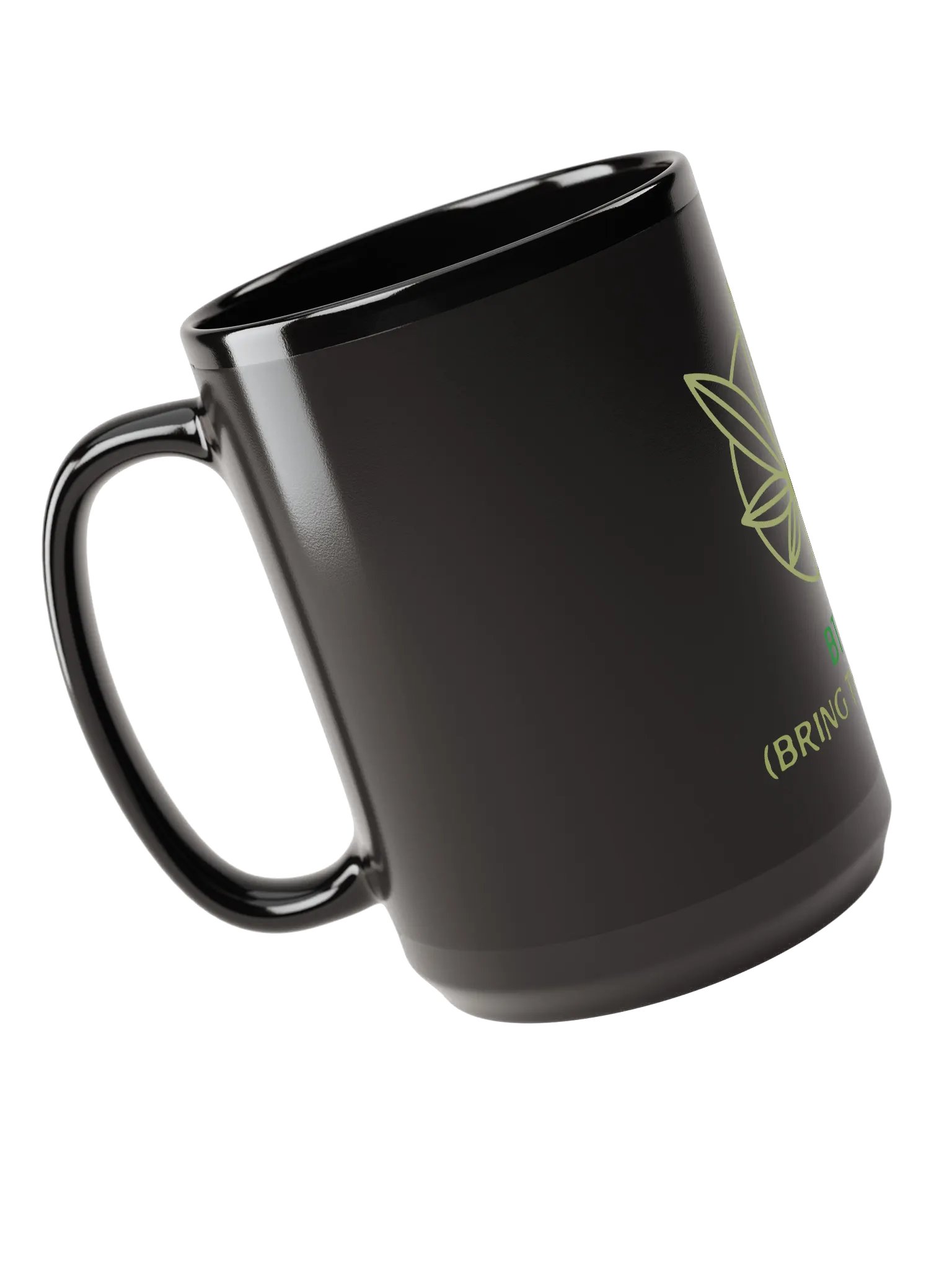 Green Leaf BTW Mug product image (3)