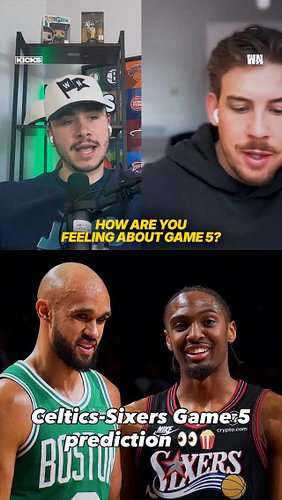 The Celtics have a chance to send the Sixers packing tonight 👀 #whitenoisepodcast