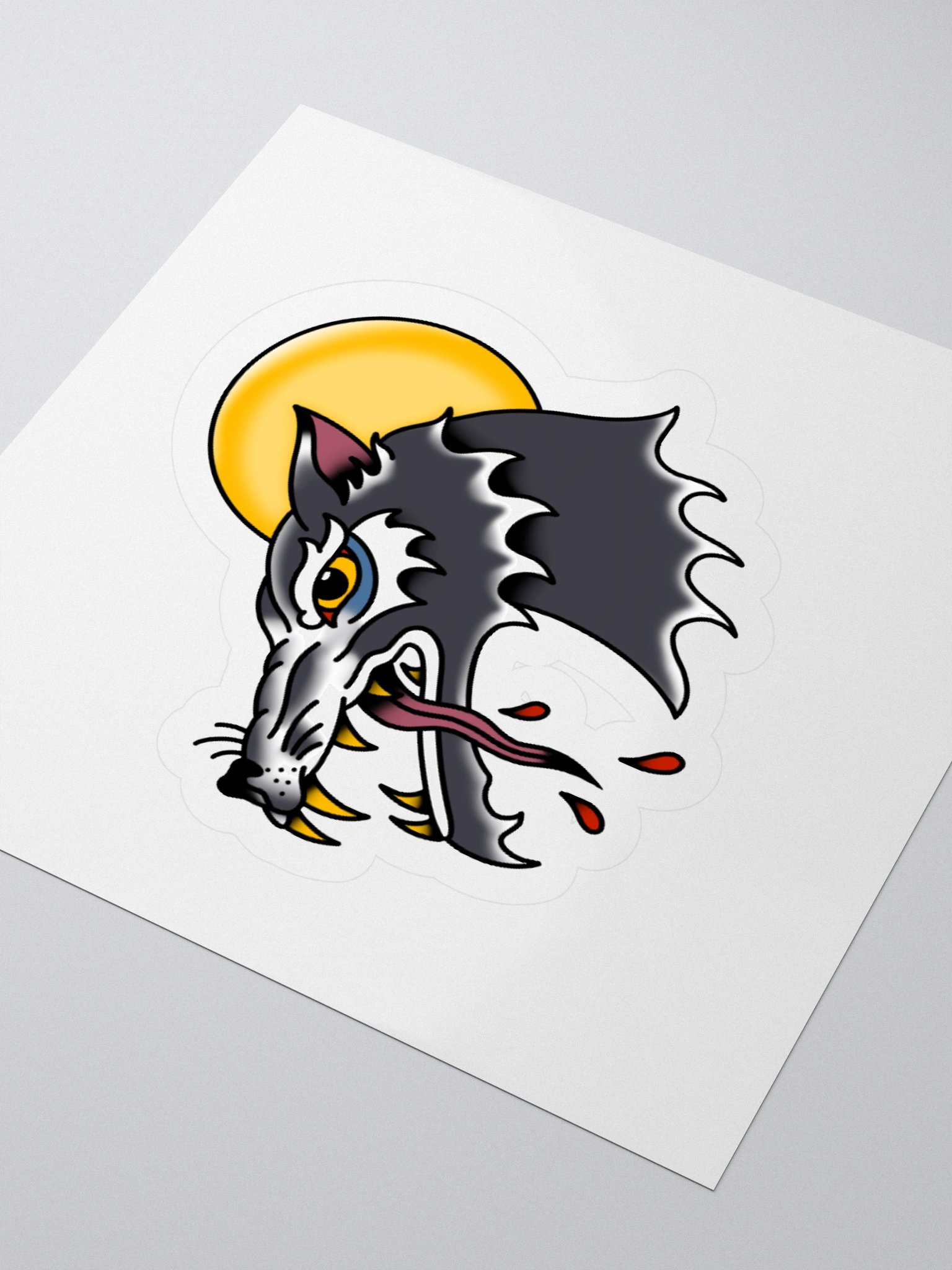 Chris The Werewolf Sticker product image (7)