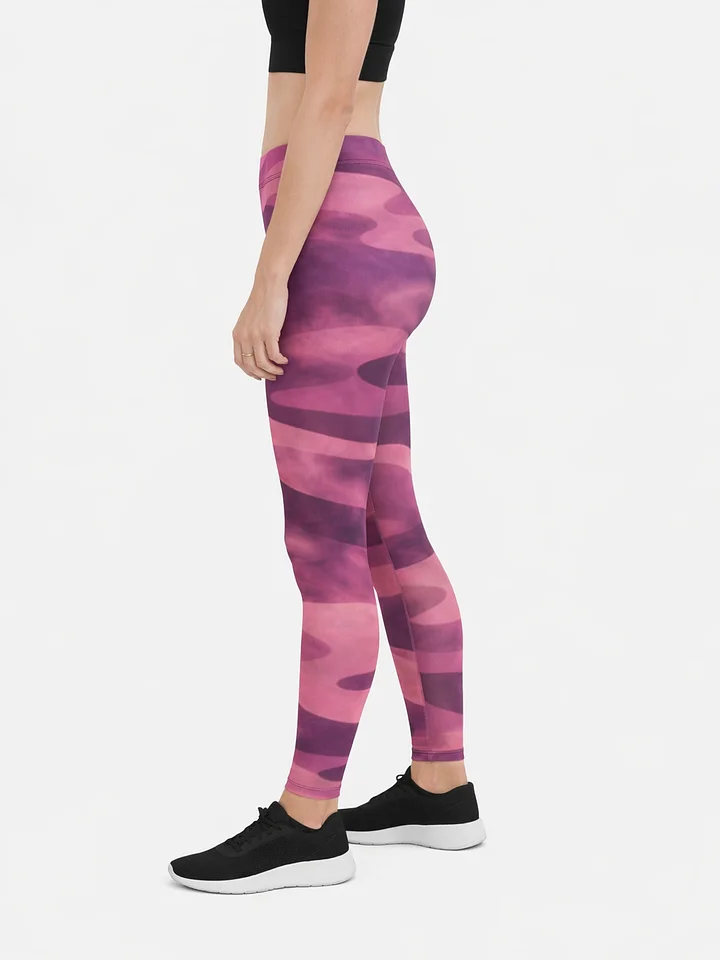 Fluidity Pink & Purple All-Over Print Leggings product image (2)