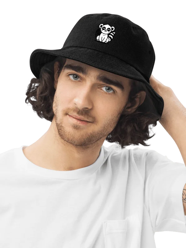 Lemur Love Denim Bucket Hat product image (1)