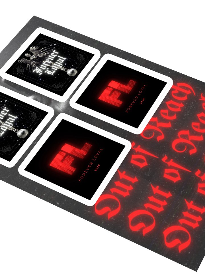 FOREVER LOYAL PROMO STICKERSHEET product image (2)
