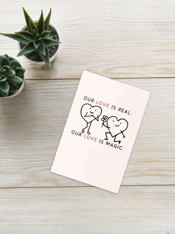 Love looks perfect on us Card product image (4)
