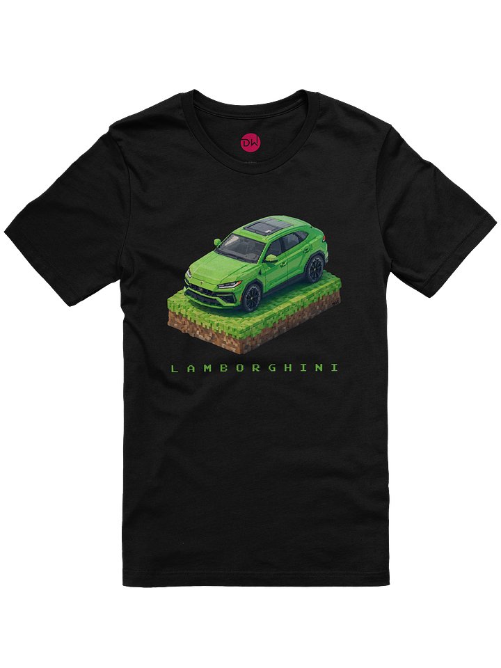 Green Lamborghini Urus Shirt (Pixel, Retro, Minecraft) product image (4)