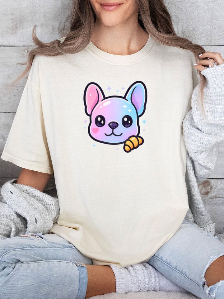 Pastel Bubble Frenchie Tee product image (1)